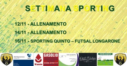 RICOMINCIA LA SETTIMANA GIALLOVERDE