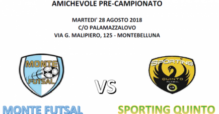 Amichevole Vs. Monte Futsal