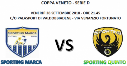 COPPA VENETO - SERIE D: SPORTING MARCA - SPORTING QUINTO
