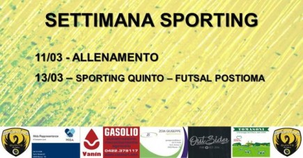 TUTTO E TUTTI VERSO IL POSTIOMA